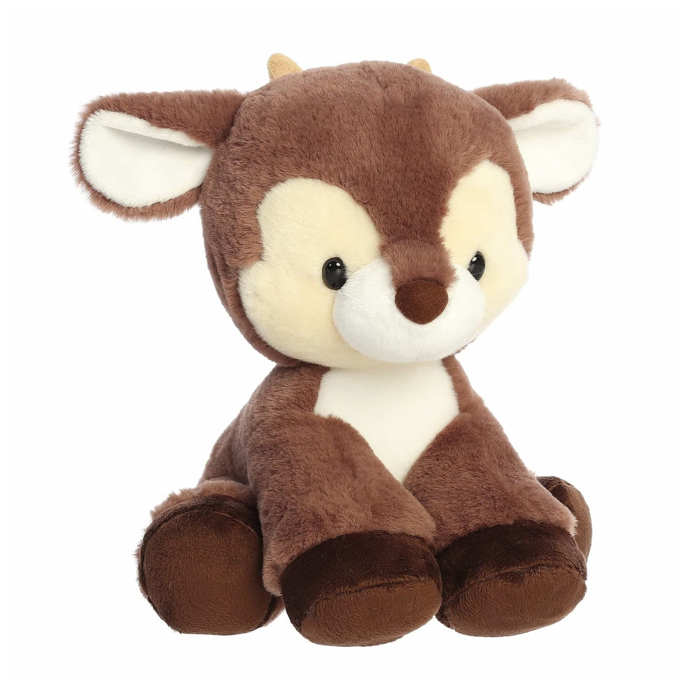 Aurora Holiday Dashing Reindeer Cocoa Brown 8"
