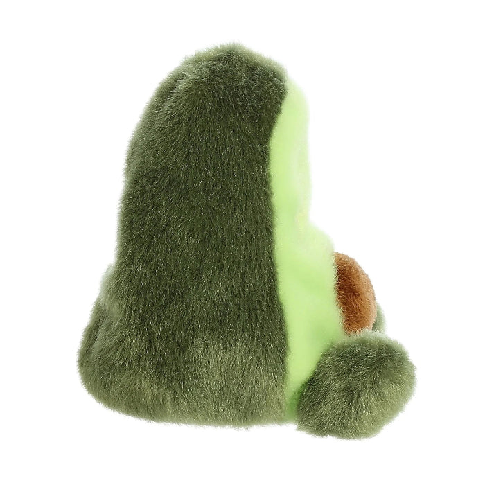 Aurora Palm Pals Airy Avocado 5-inch plush stuffed animal with green fur and light-green interior