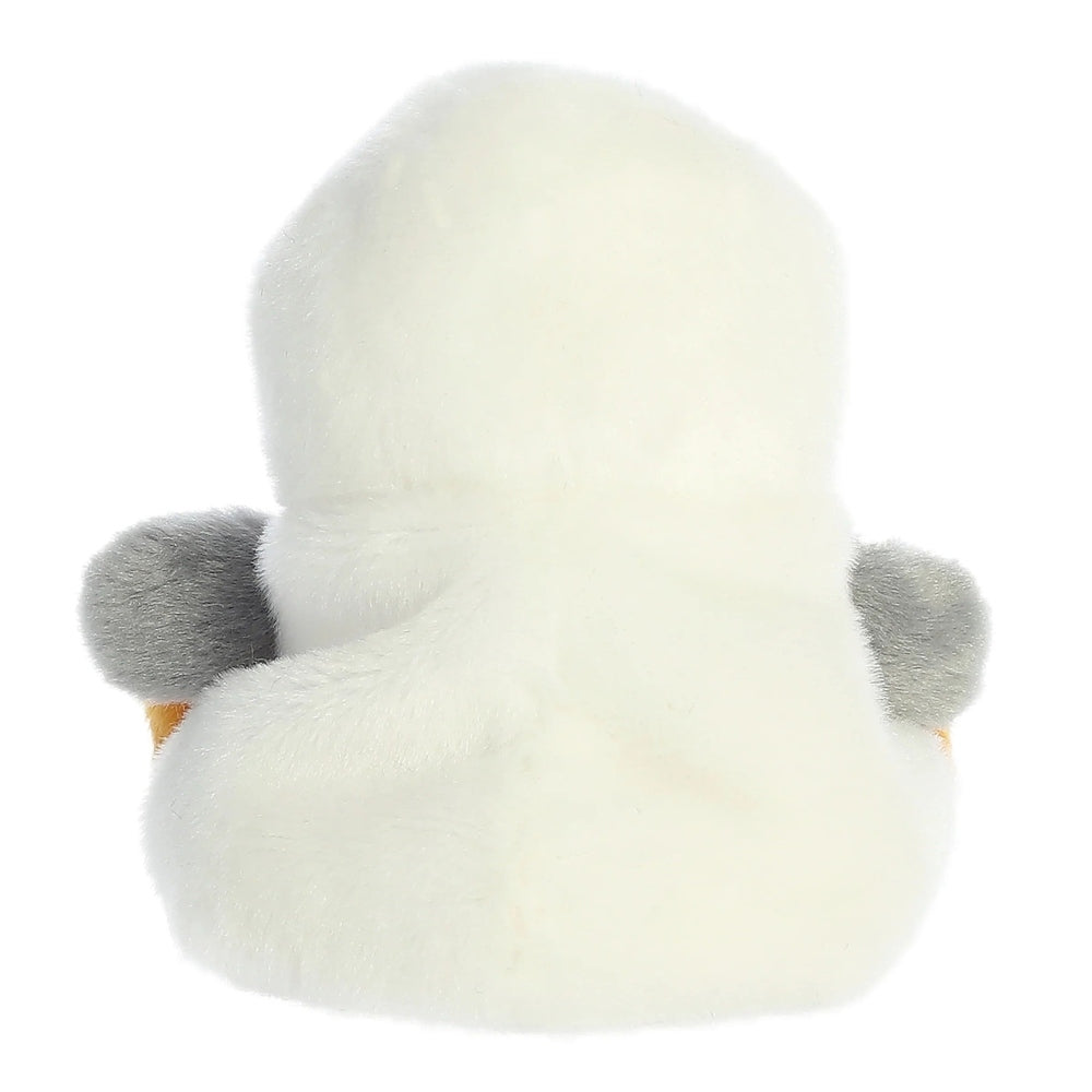 Aurora Palm Pals Buoy Seagull plush stuffed animal, white with gray wings, 5 inches