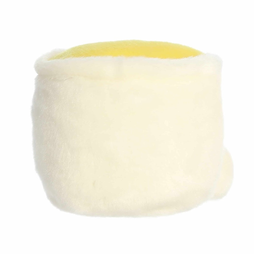 Aurora Palm Pals Dashi Cup Noodles plush toy, white with yellow lid