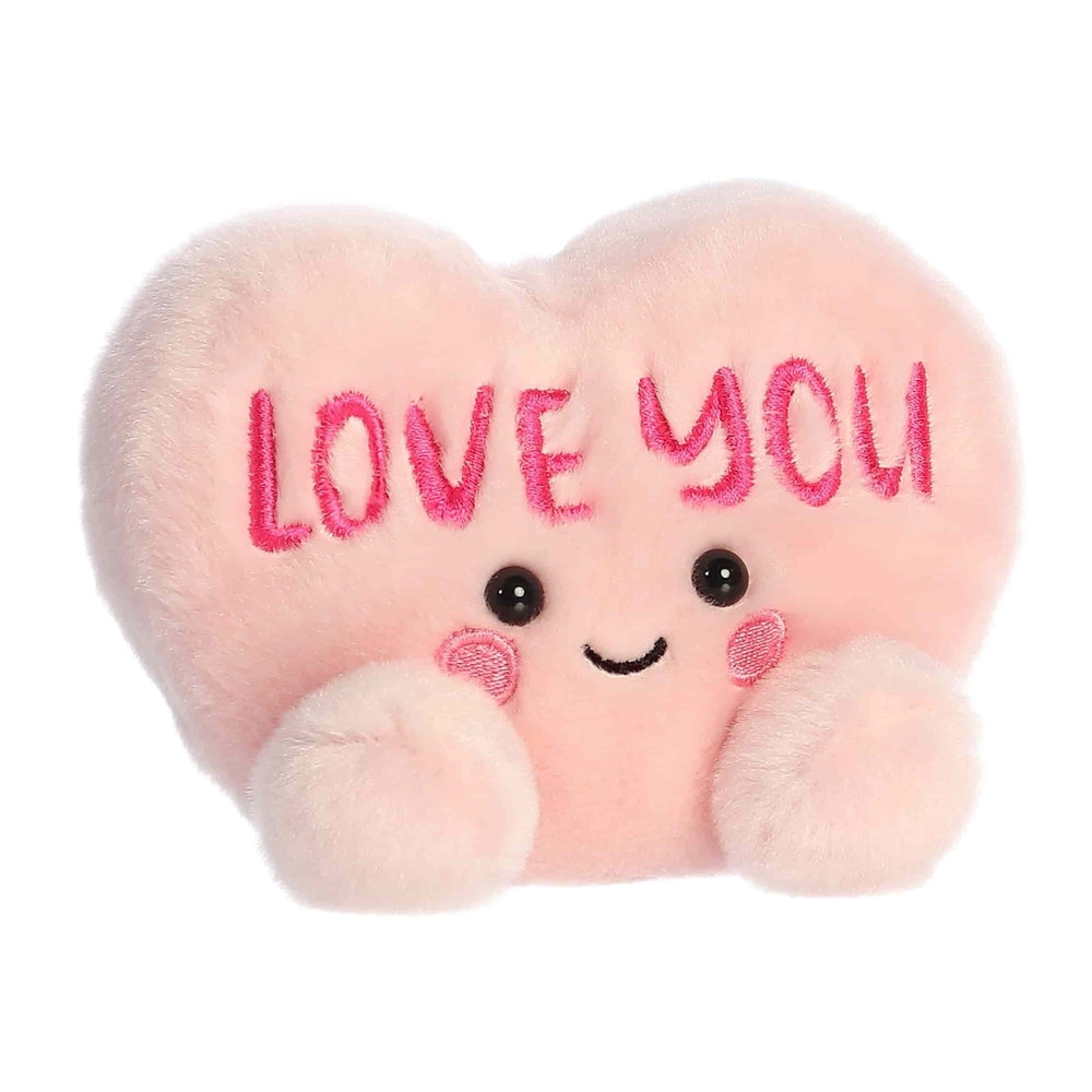 Aurora Palm Pals Love You Candy Heart 5"