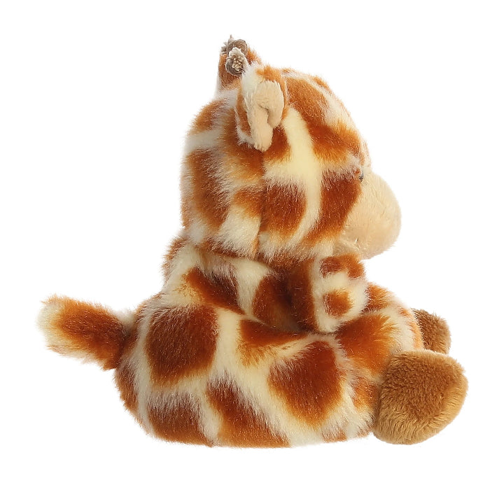 Aurora Palm Pals Safara Giraffe plush, 5-inch stuffed animal in orange and cream fur