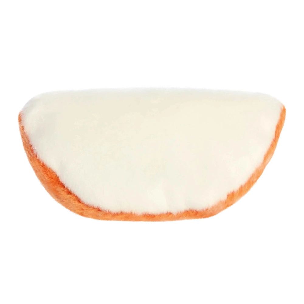 Aurora Palm Pals Tucker Mandarin 5-inch plush with white fur and orange trim.