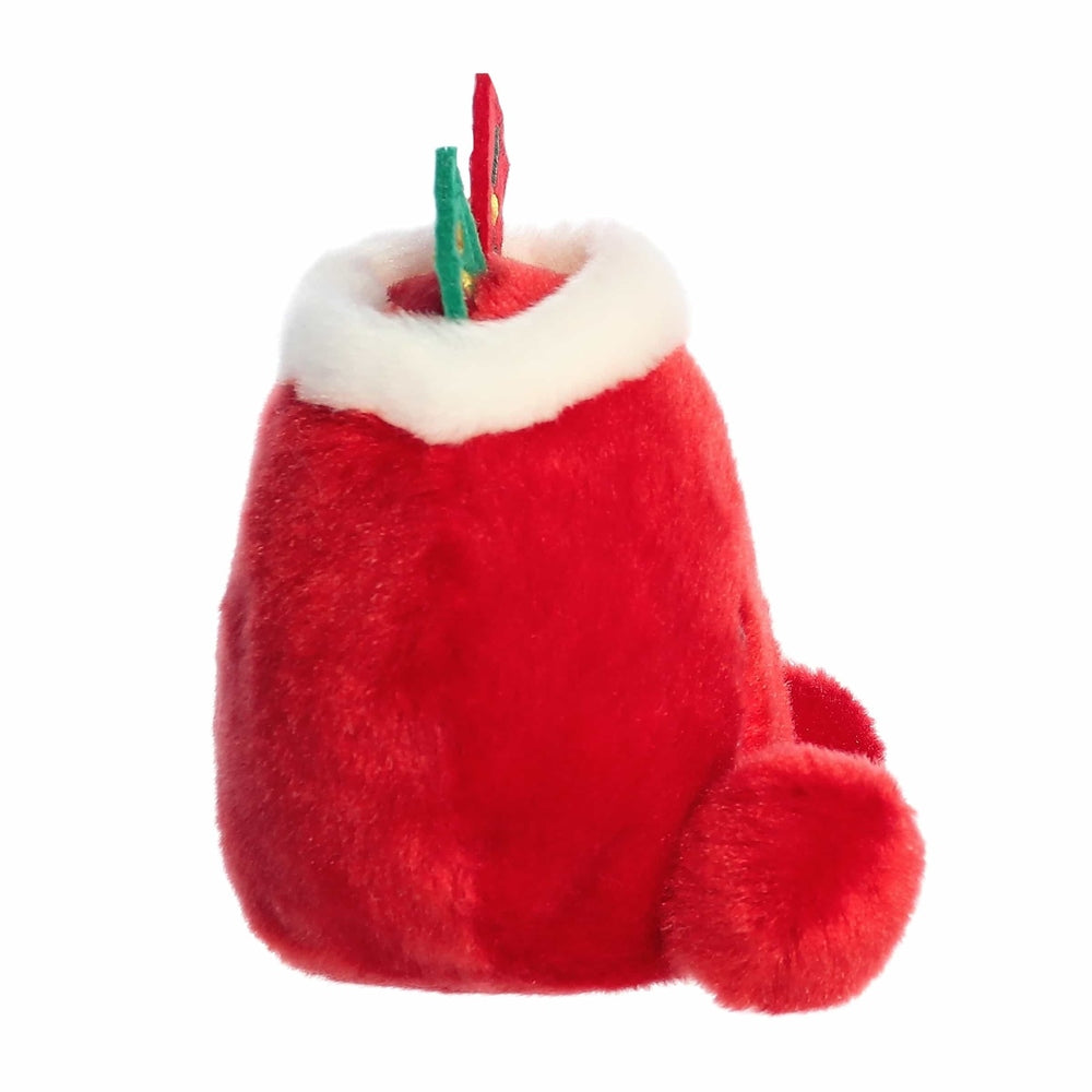 Aurora Palm Pals Velvet Santa Bag 5"