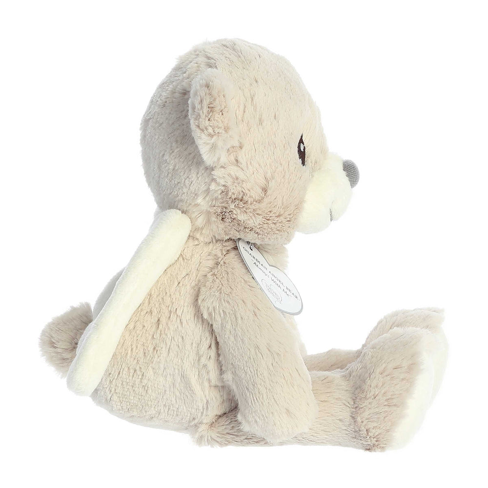 Aurora Guardian Angel Bear 12in plush toy with cream fur and soft white wings