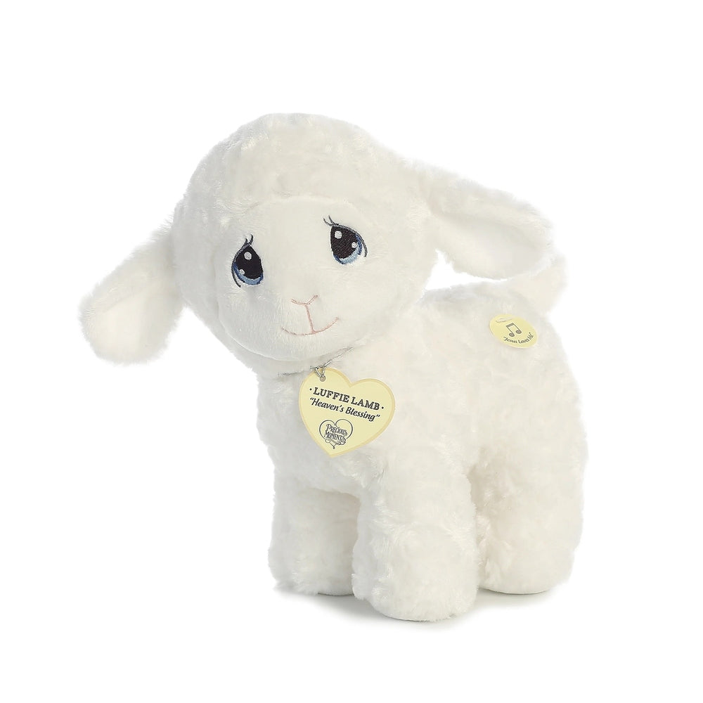 Aurora Precious Moments Musical Luffie Lamb 10"