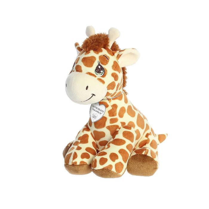 Raffie Giraffe plush stuffed animal, 12in, by Aurora in tan, cream and brown patches