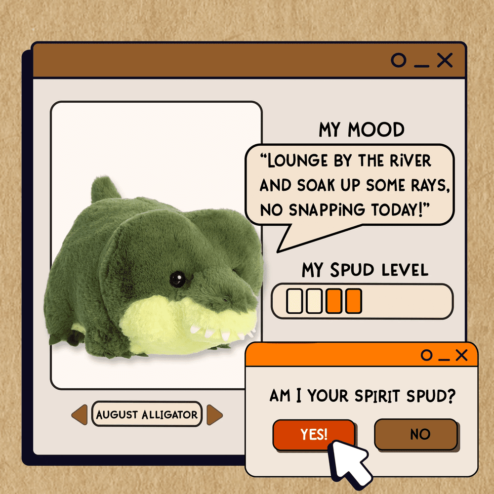 Aurora Spudsters August Alligator 10"