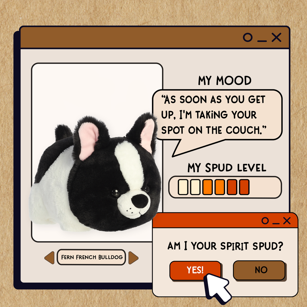 Aurora Spudsters Fern French Bulldog 10"