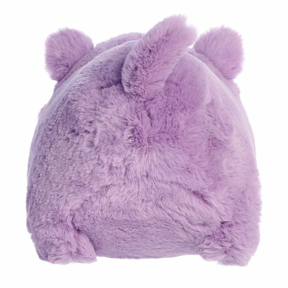 Aurora Spudsters Harlo Hippo 10" lavender plush toy; ultra-soft fur and cuddly companion.