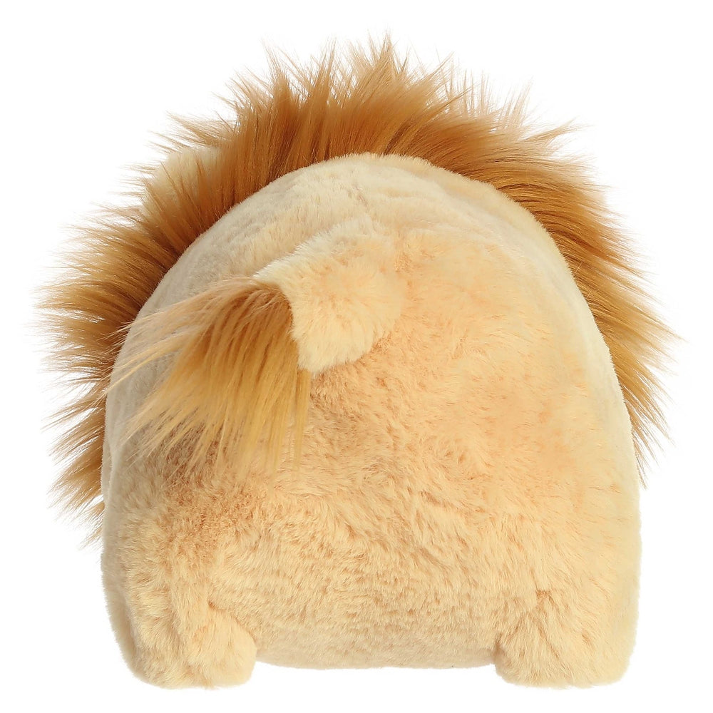 Aurora Spudsters Logan Lion 10" plush toy with fluffy beige fur and golden mane