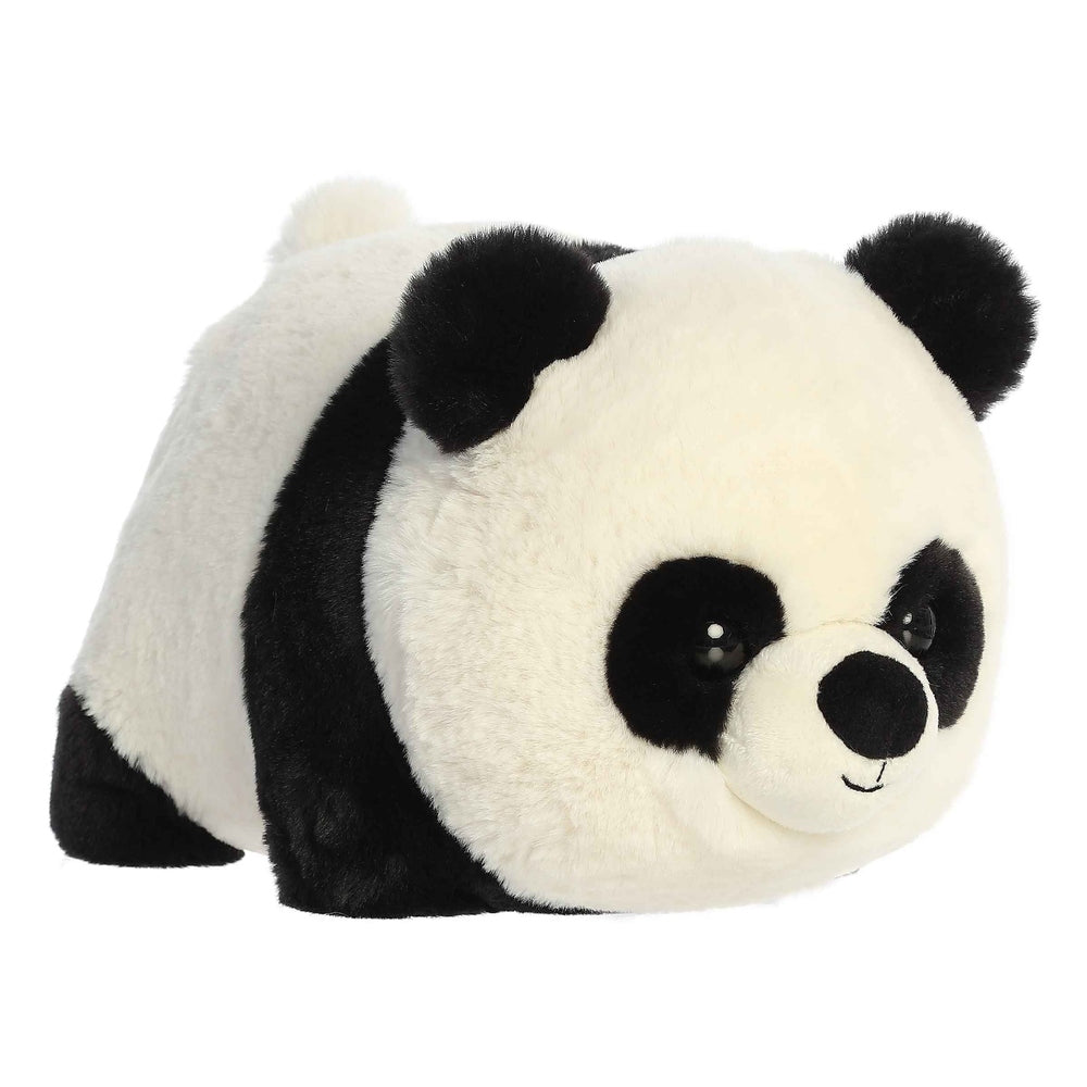 Aurora Spudsters Pei Panda 10-inch plush stuffed animal with black ears and eye patches