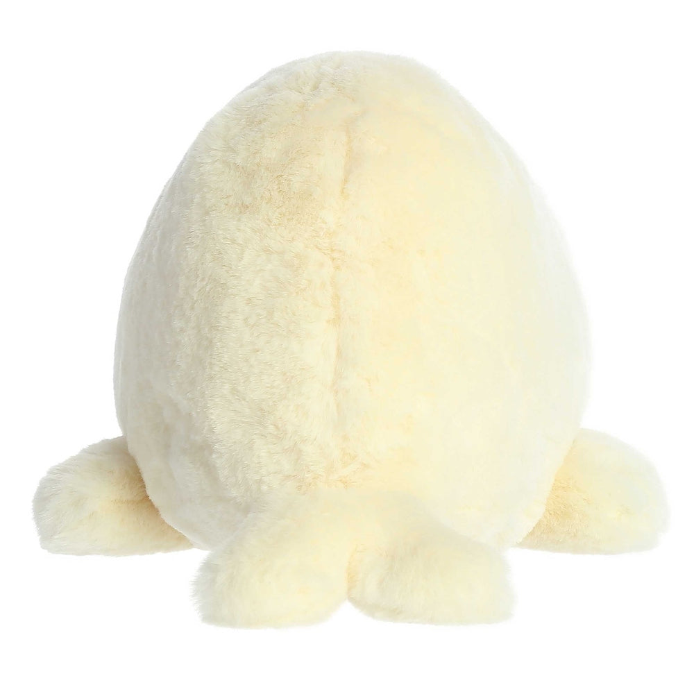 Aurora Spudsters Stella Seal 10" plush toy in cream, sitting with outstretched flippers.