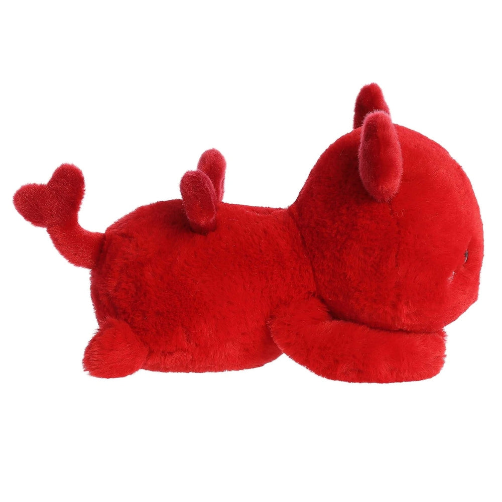 Aurora Too Cute Drexel Devil 12" plush - red stuffed animal with horns and tail