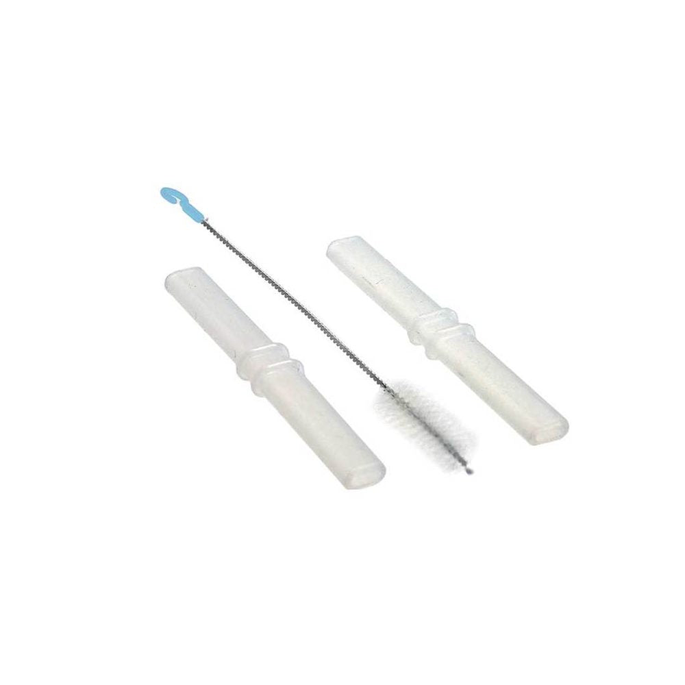B.BOX Bowl & Straw Replacement Set with straw, cleaning brush, and two white caps
