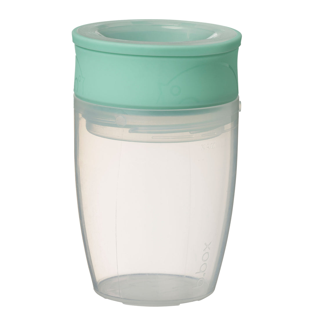 B.Box 360 Cup 250ml in Lilac Pop with lip-activated silicone rim – image 7