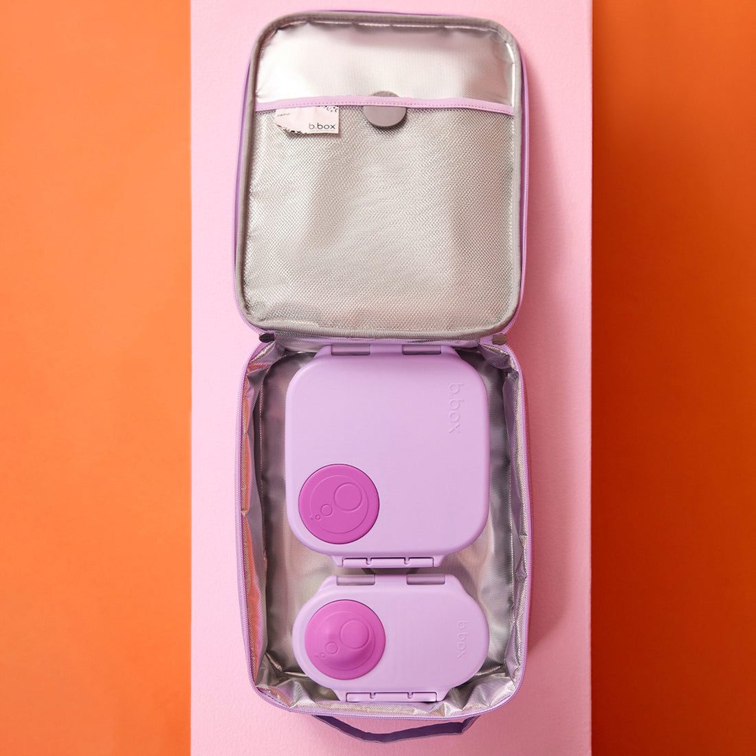 B.Box Snackbox in Sugar Plum with leak-proof snack compartments – image 8
