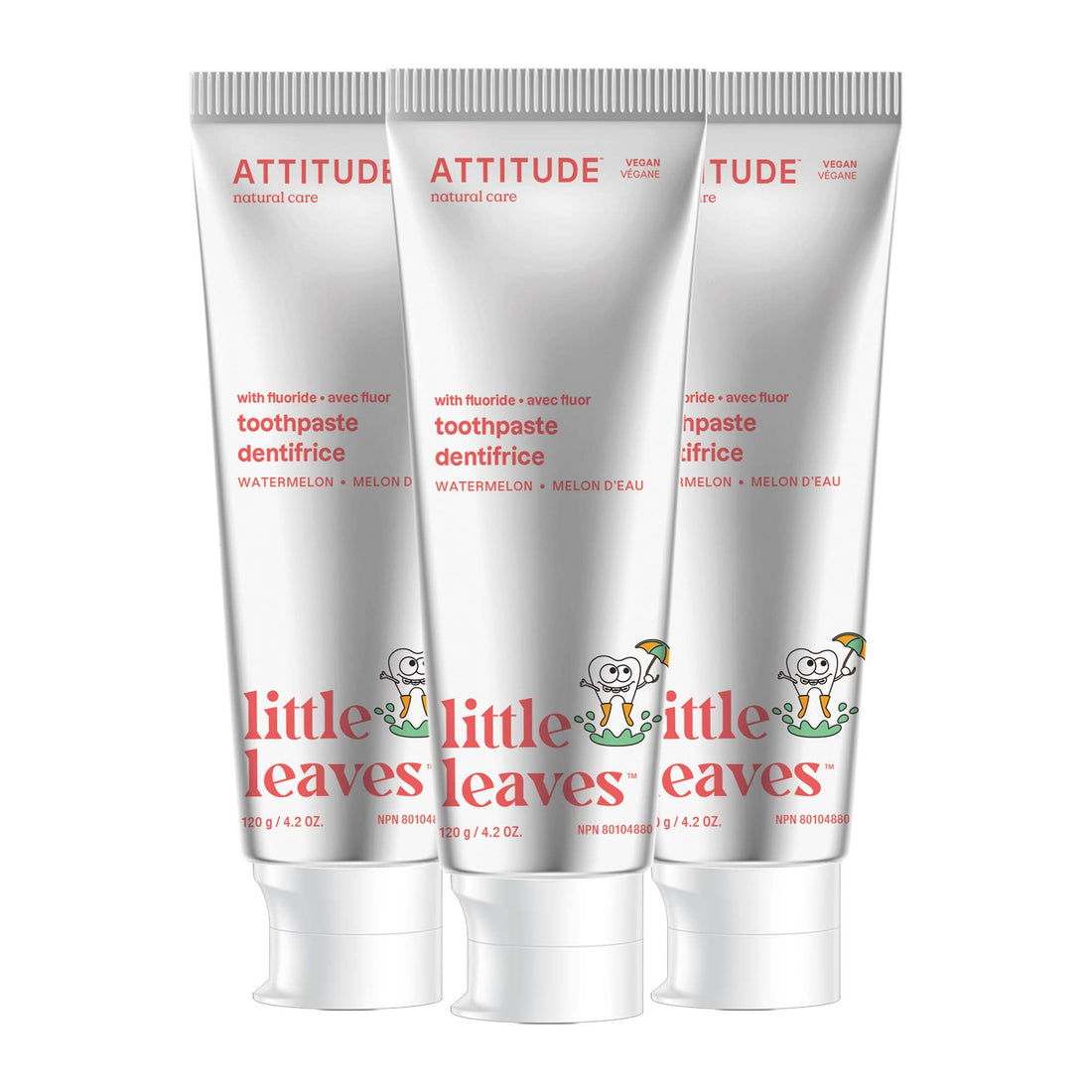 Attitude Kids Toothpaste With Fluoride 120G product image