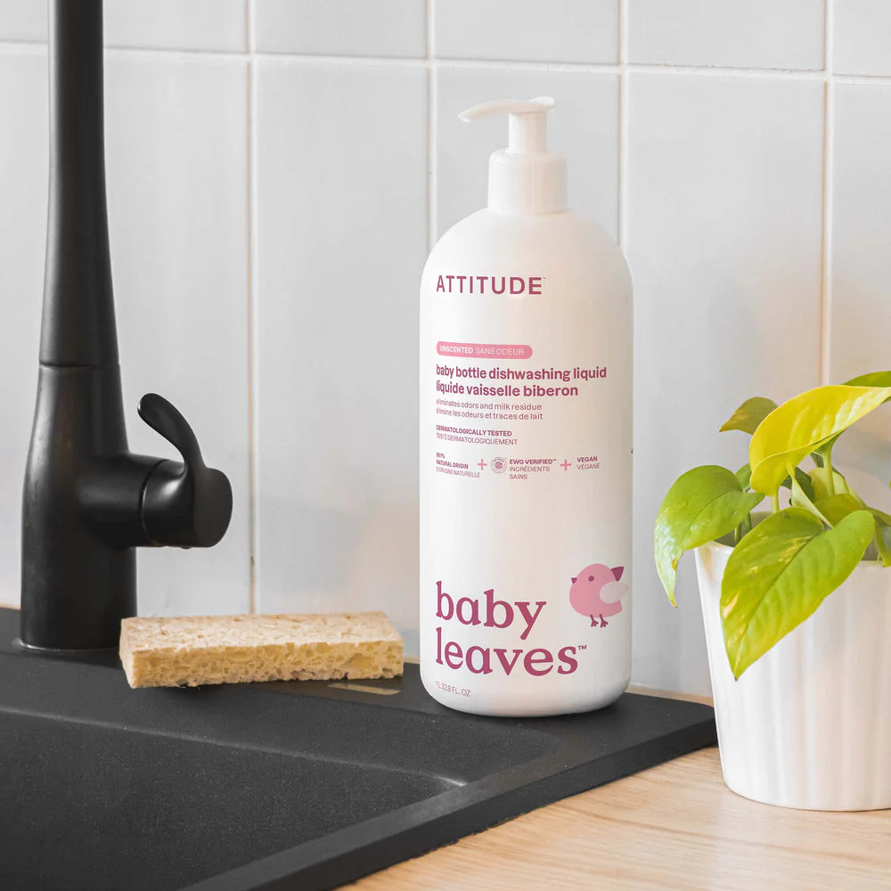 Attitude Baby Bottle Dishwashing Soap - Unscented