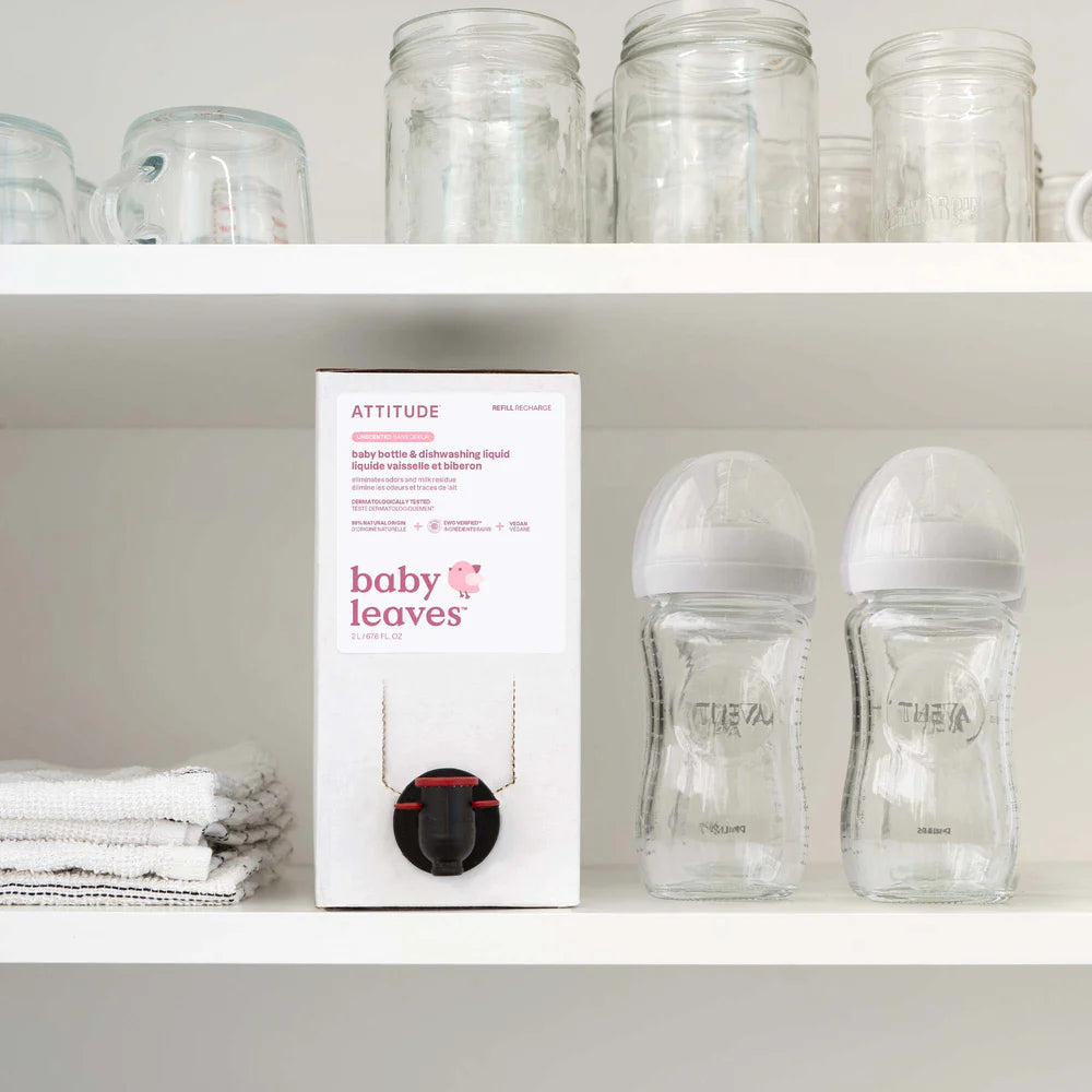 Attitude Baby Bottle Dishwashing Soap - Unscented