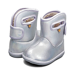 BOGS Baby Bogs II Holographic Silver Boots - Silver