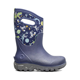 BOGS Kids Classic Seamless Space Cowboys Winter Boots - Navy Multi