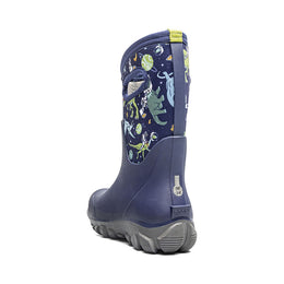 BOGS Kids Classic Seamless Space Cowboys Winter Boots - Navy Multi