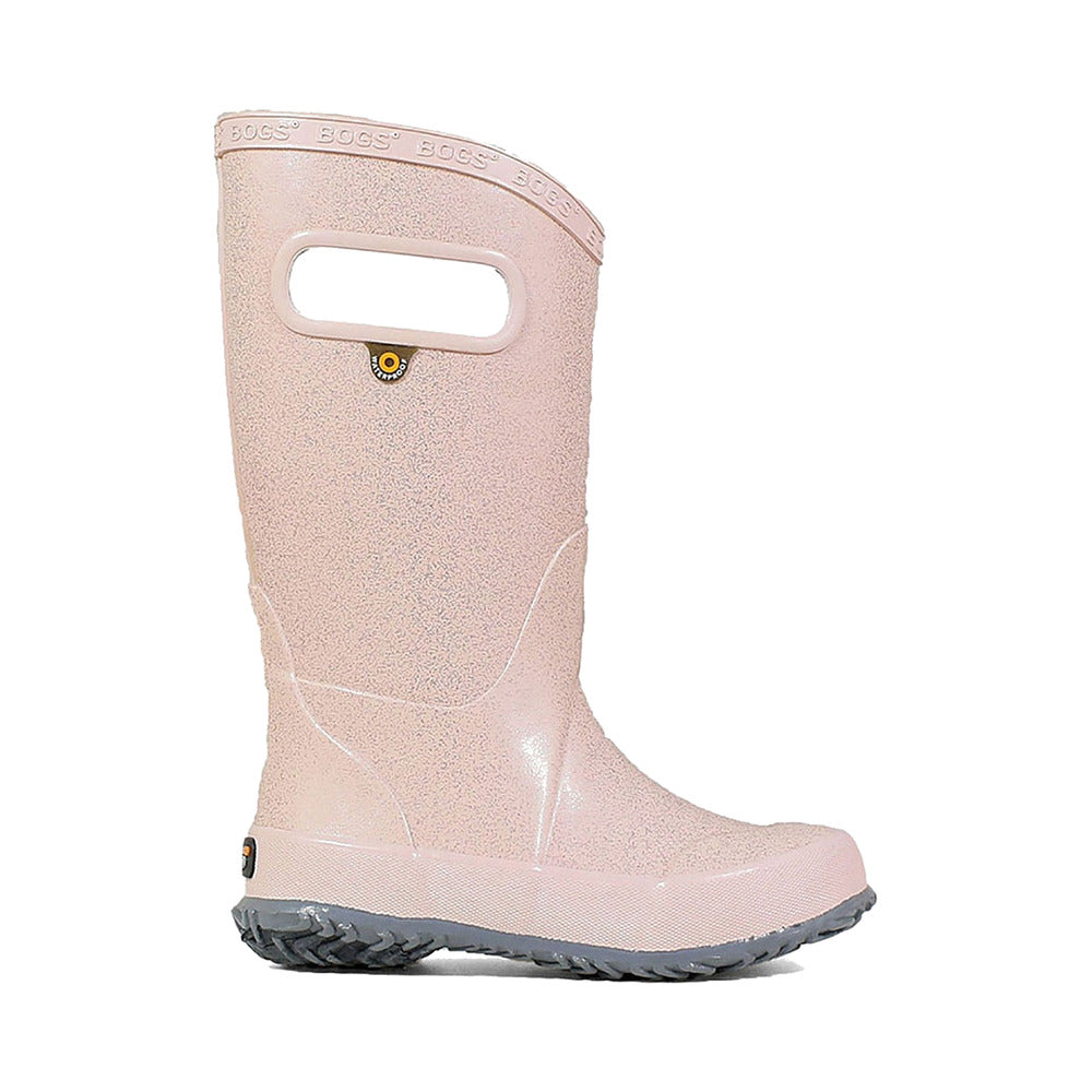 BOGS Kids Glitter Rain Boots - Rose Gold