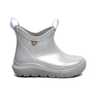 BOGS Kids Skyline Rain Chelsea Glitter Rain Boots - Silver