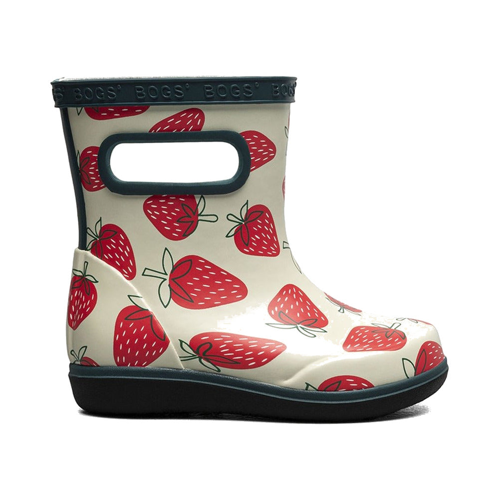 BOGS Skipper II Strawberries Kids Rainboots - Moss Multi, view 1