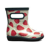 BOGS Kids Skipper II Strawberries Rain Boots - Moss Multi