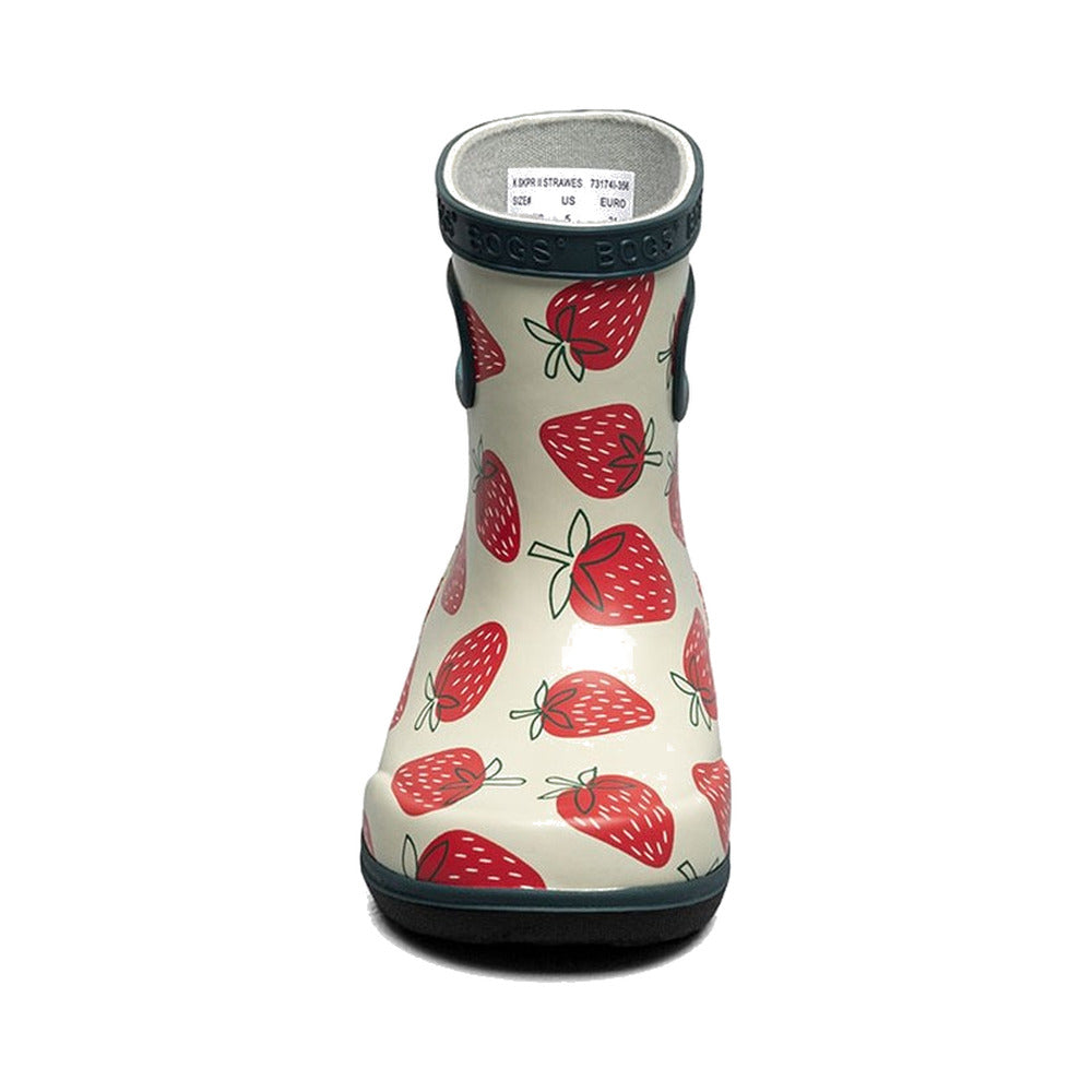 BOGS Skipper II Strawberries Kids Rainboots - Moss Multi, view 3