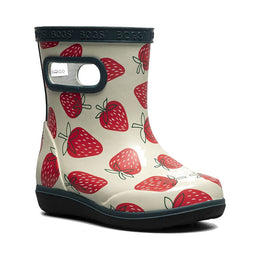 BOGS Kids Skipper II Strawberries Rain Boots - Moss Multi