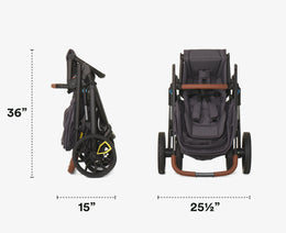 Veer Switch&Roll Luxe Single-to-Double Stroller Bundle with Leather Kit