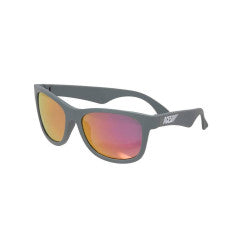 Babiators Aces Navigators Galactic Grey sunglasses with pink lenses for kids aged 6+