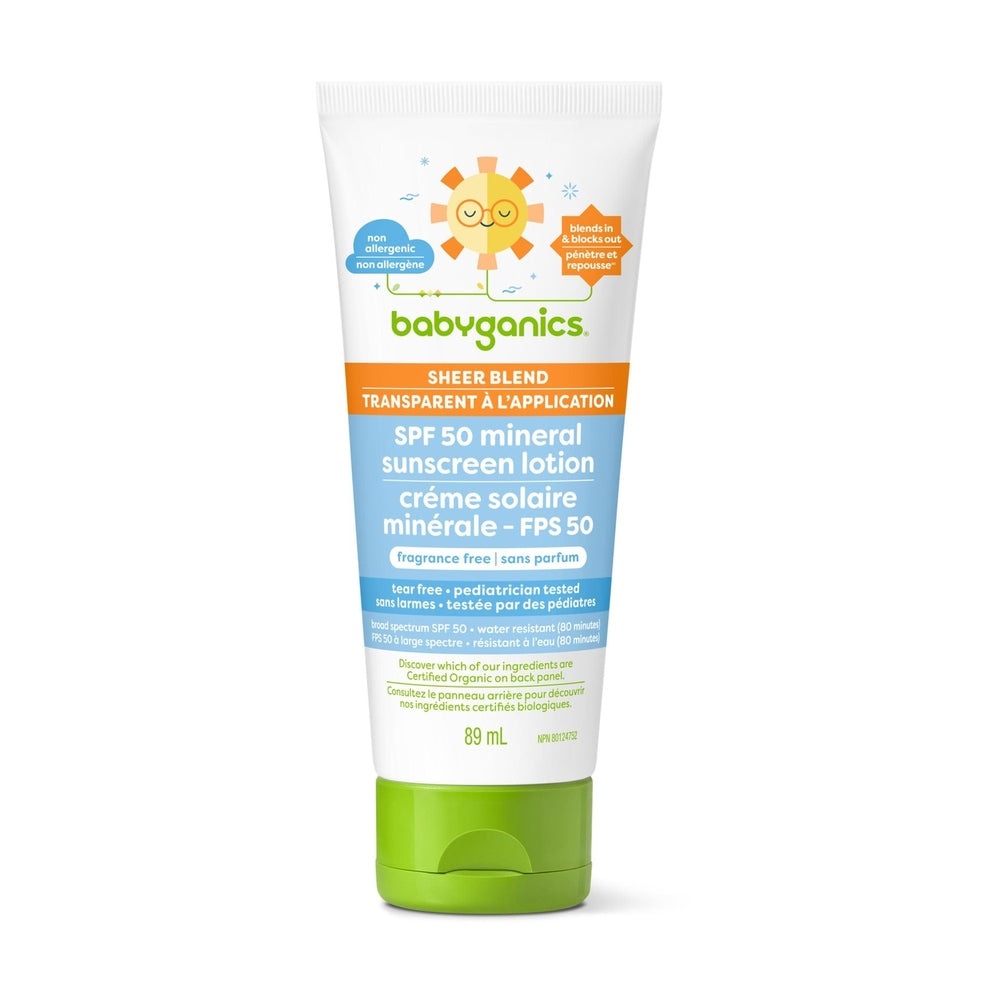 Babyganics Mineral Sunscreen Lotion SPF50 89 ml