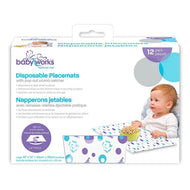 Babyworks Disposable Place Mats 12pk