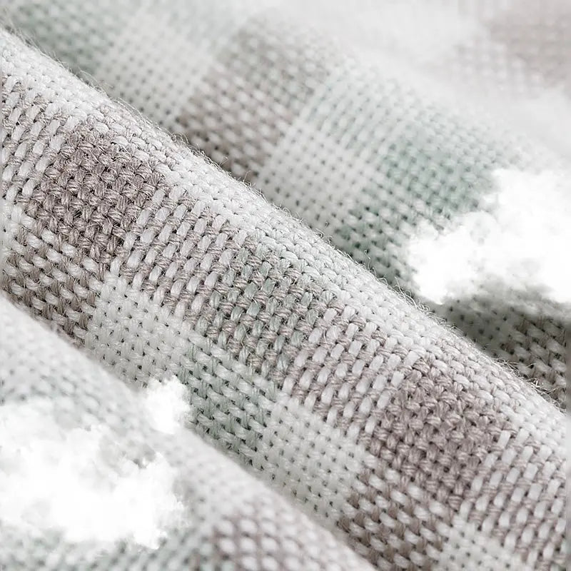 BC Babycare Armrest Summer Cushion in soft gray woven fabric, close-up highlighting breathable, comfortable nursing support