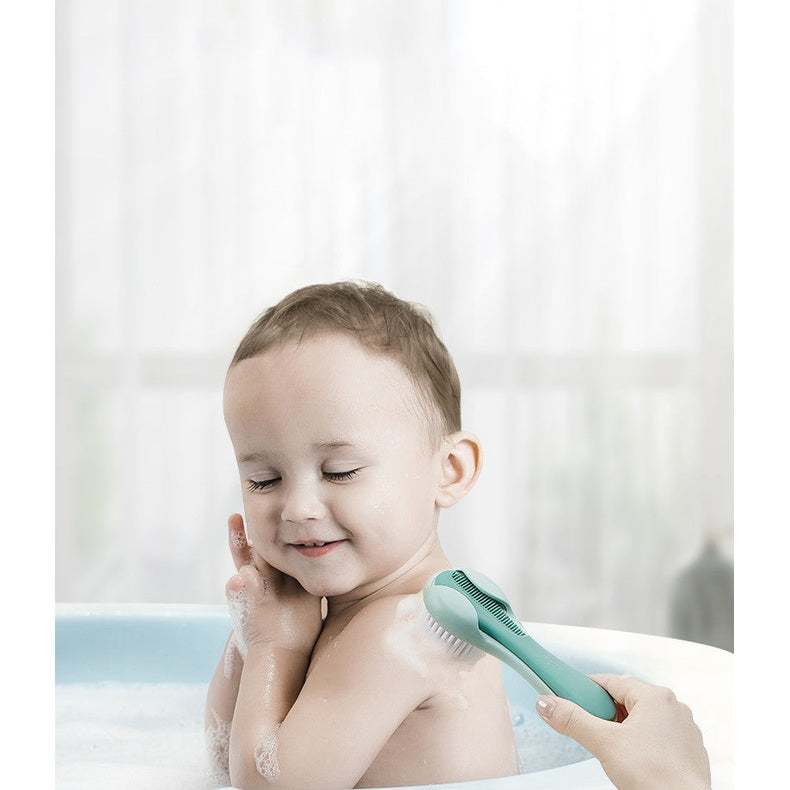 Bc Babycare Baby Comb & Brush Set Green