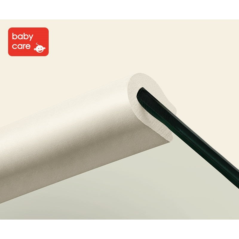 Bumper Bar U-Sharp by BC Babycare in grey with foam padding for baby safety