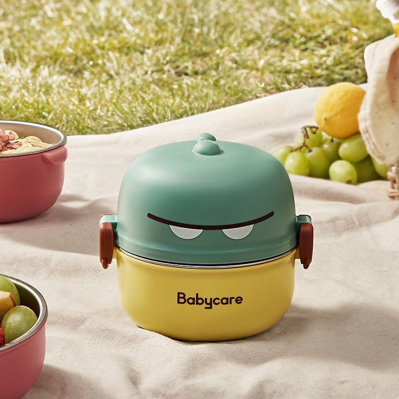 Bc Babycare Dino Portable Tableware Set