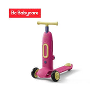 Bc Babycare Light & Sound 2-In-1 Scooter Red