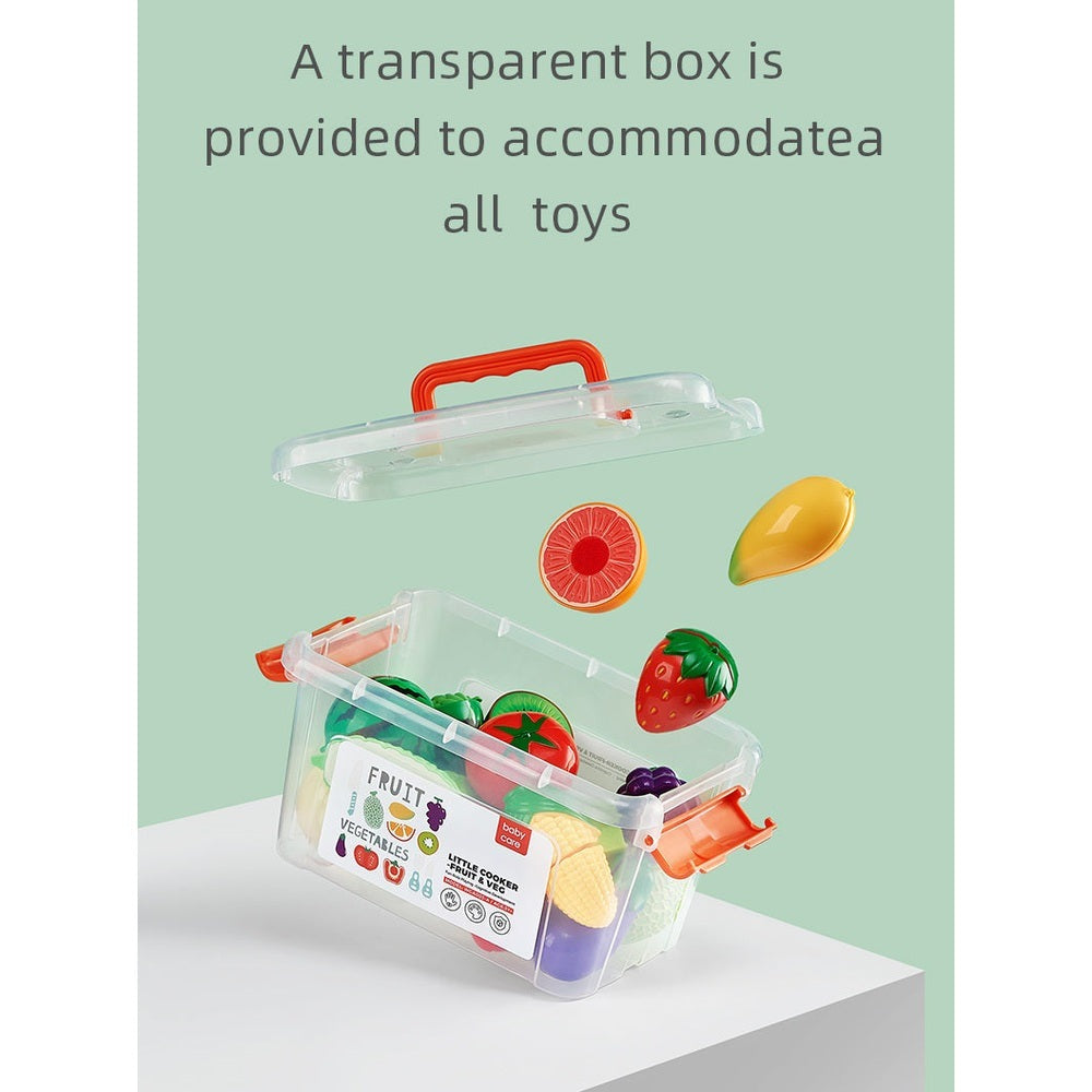 Bc Babycare Little Cooker Toy Set Fruit & Veg