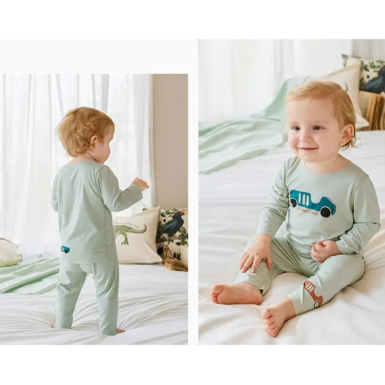 Bc Babycare Modal Sleepsuit Green