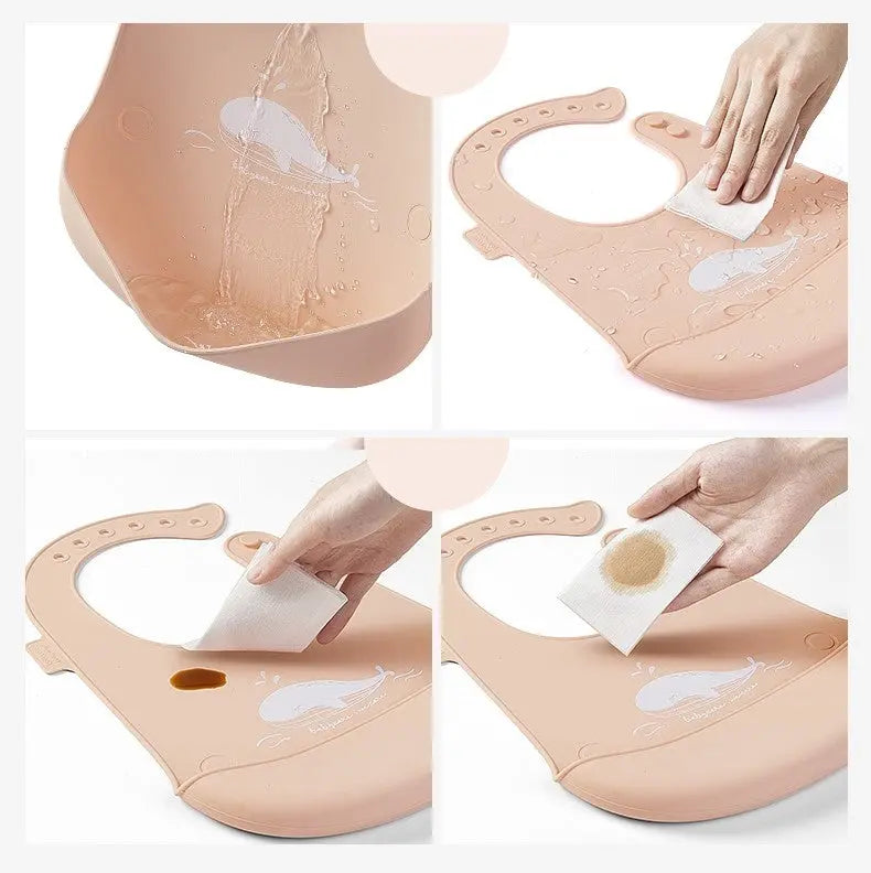 Bc Babycare Silicone Adjustable Bib