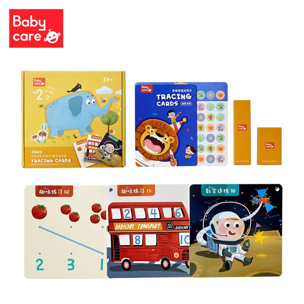 Bc Babycare Tracing Cards Number