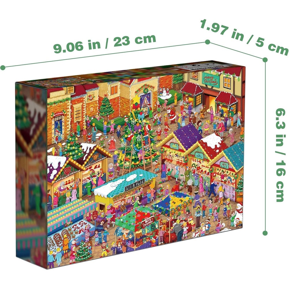 Becko Jigsaw Puzzle 500 Piece Christmas Fair