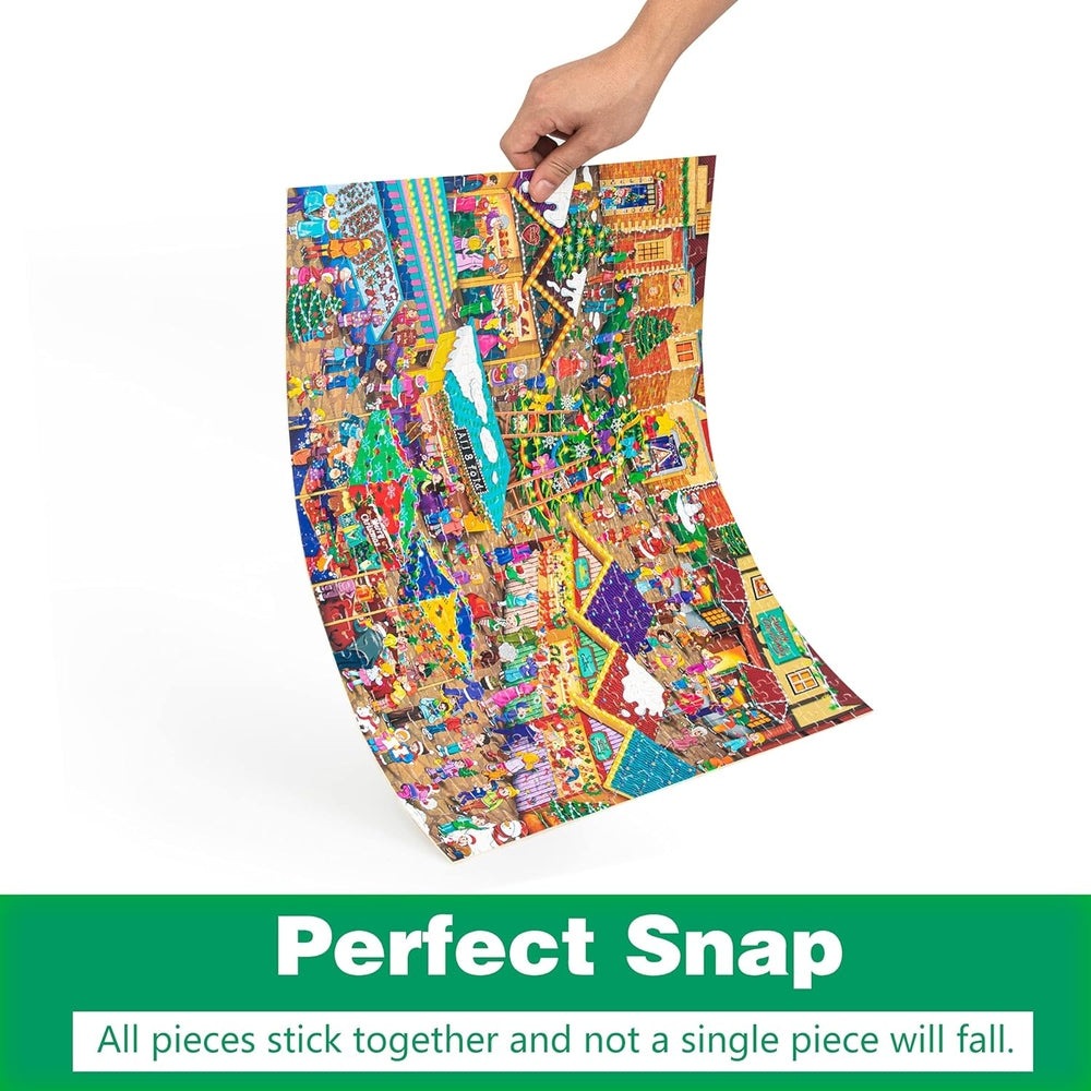 Becko Jigsaw Puzzle 500 Piece Christmas Fair