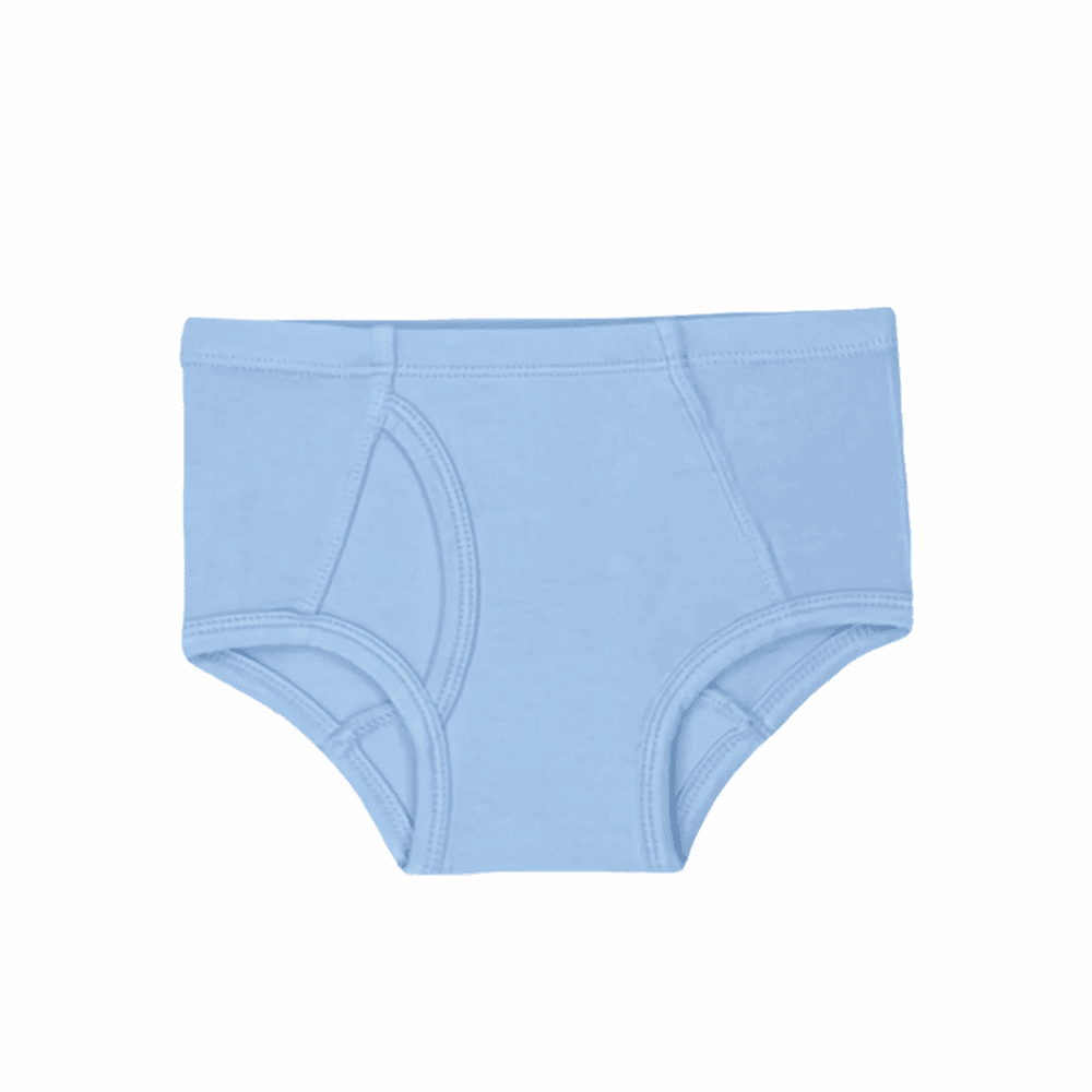 Bellabu Bear boys' bamboo underwear blue briefs 7-pack