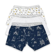 Bellabu Bear Boy's Boxer Brief Underwear 3-Pack